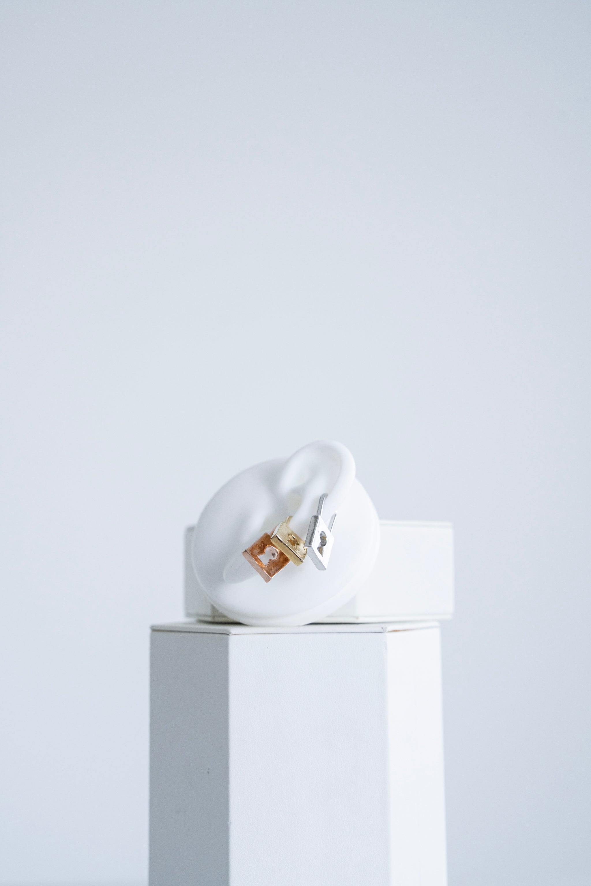 017 Lock Ear Cuff