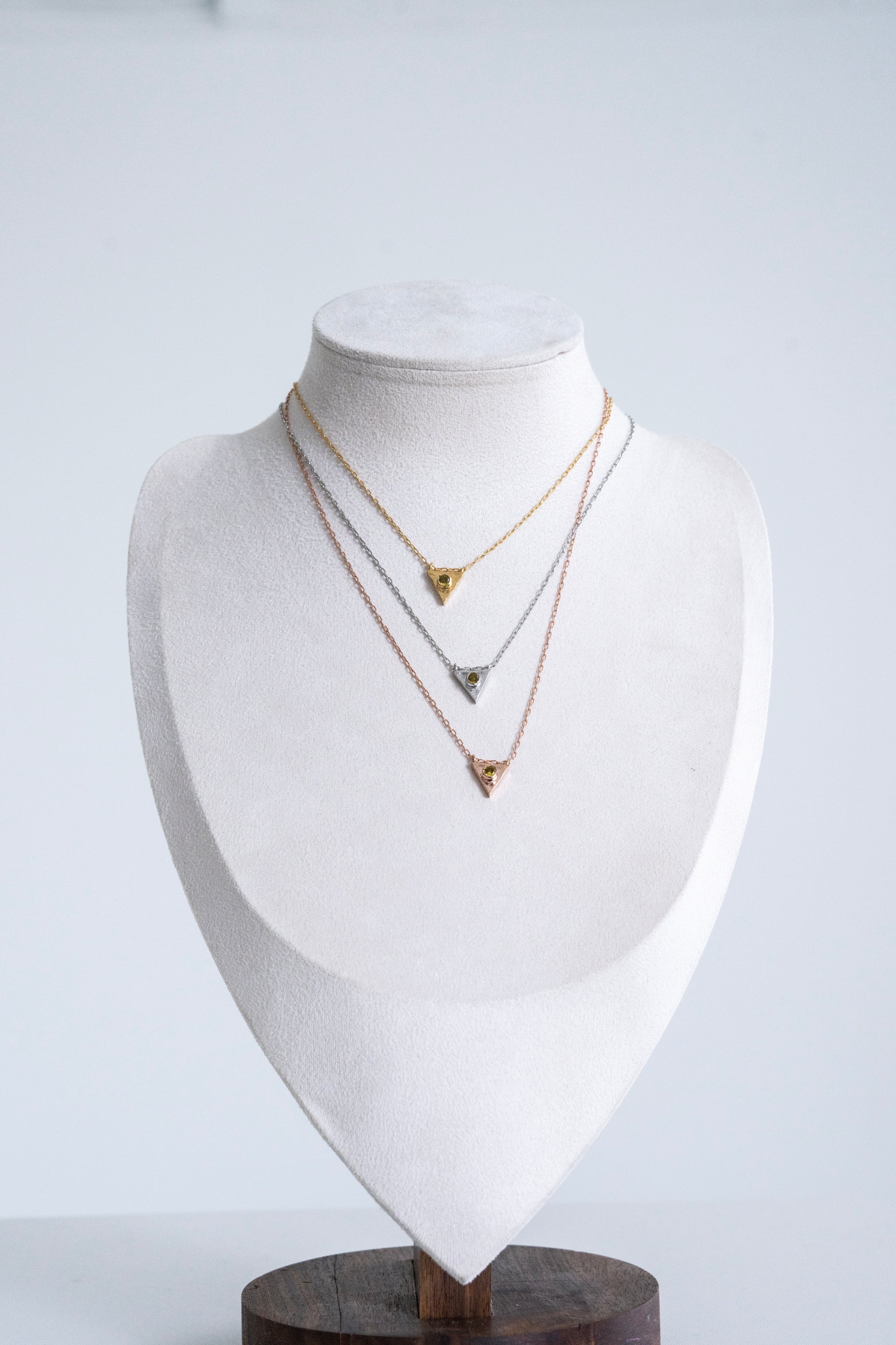 069 Birthstone Necklace November - Citrine