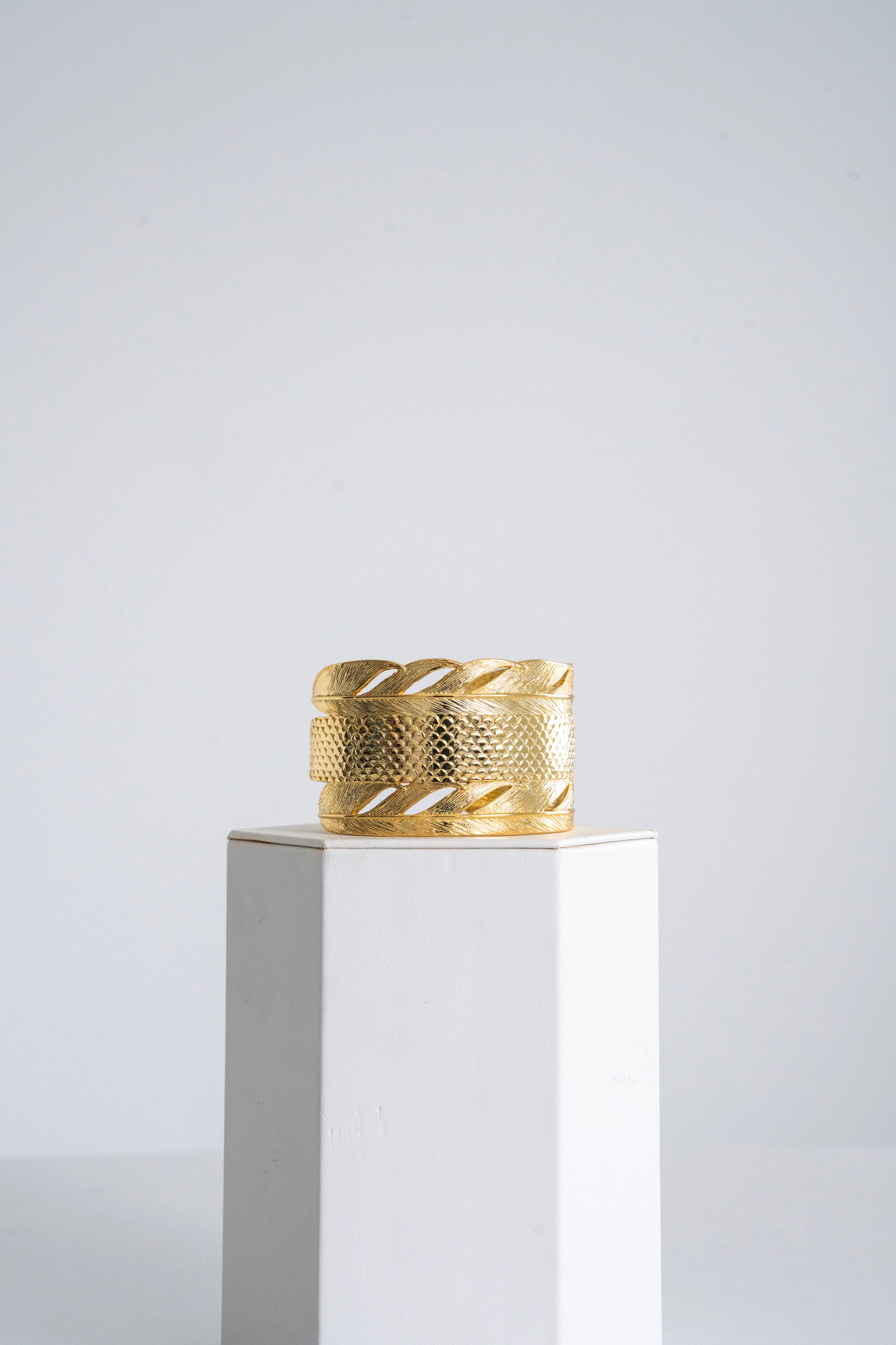 One of a Kind #9 Feather Cuff