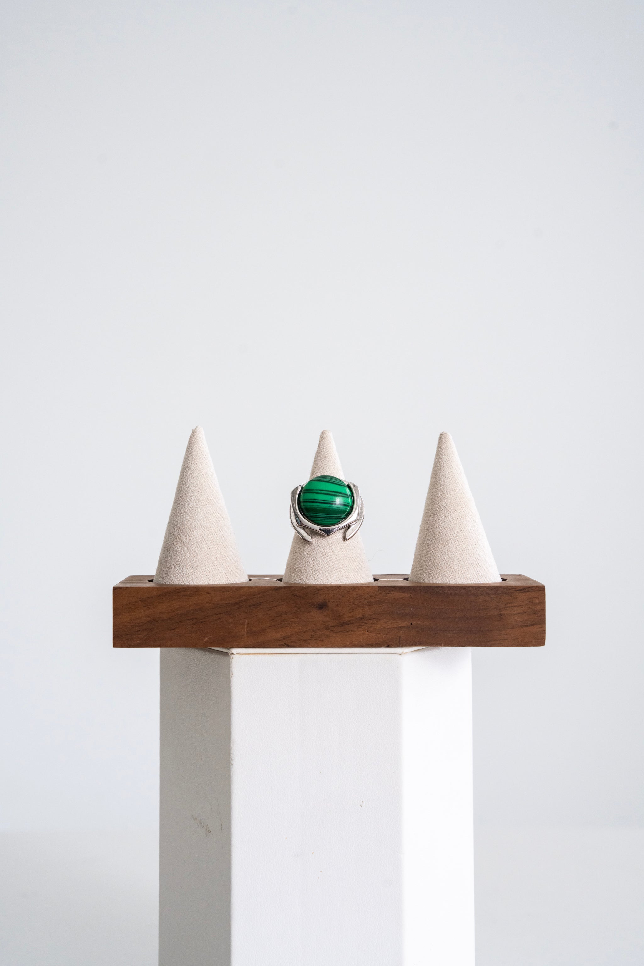 170 Scarab Ring - Malachite