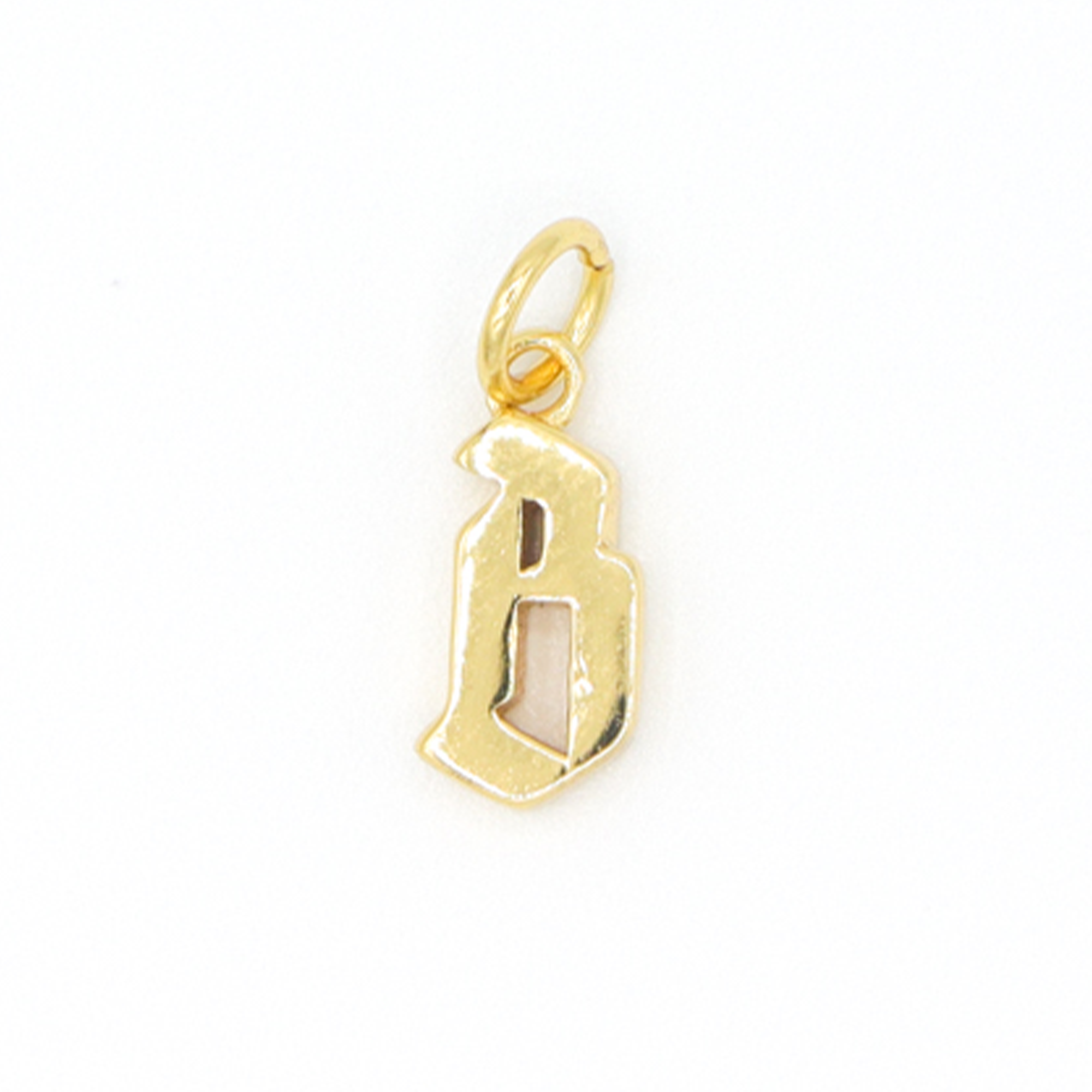 Arial & Old English Letter Charms