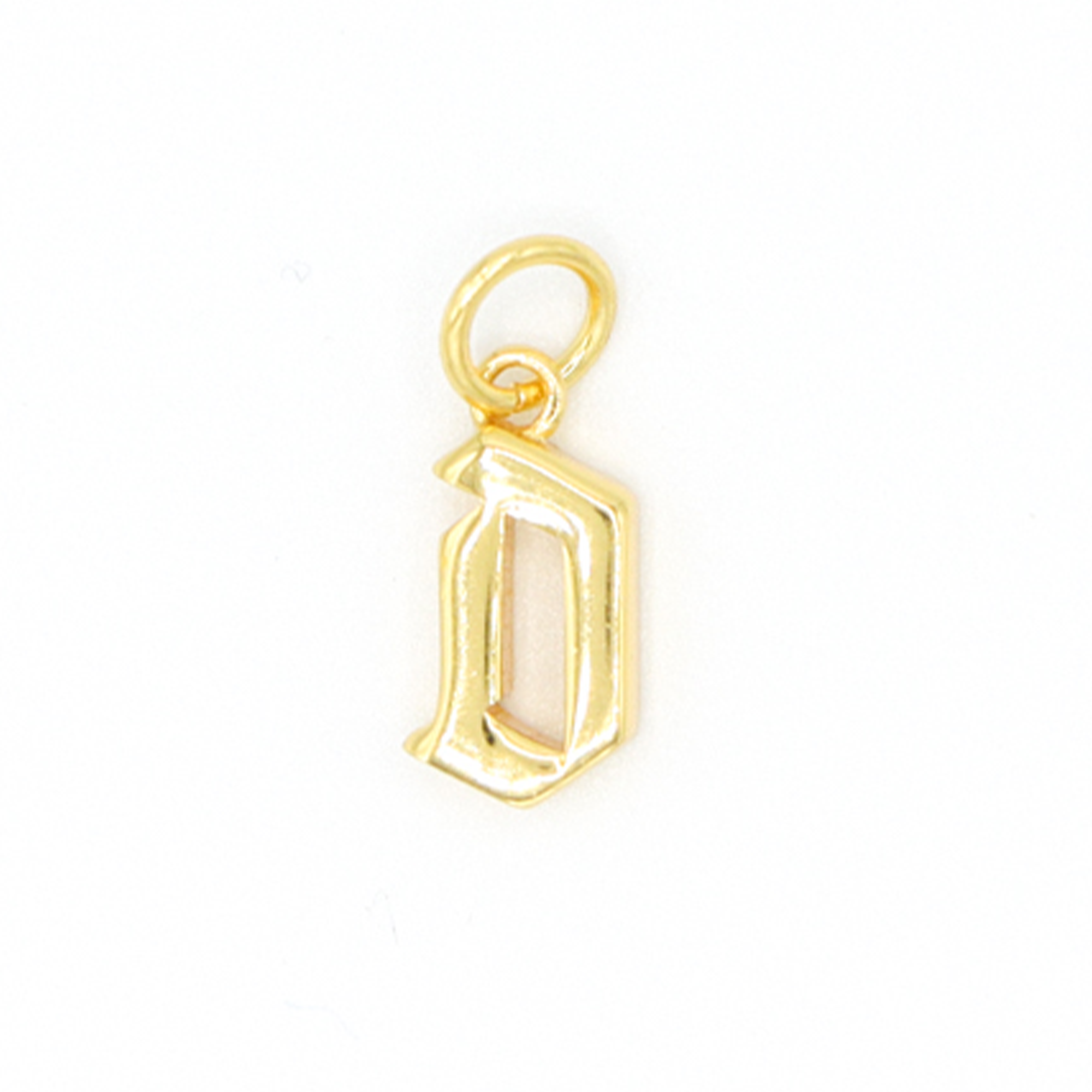 Arial & Old English Letter Charms