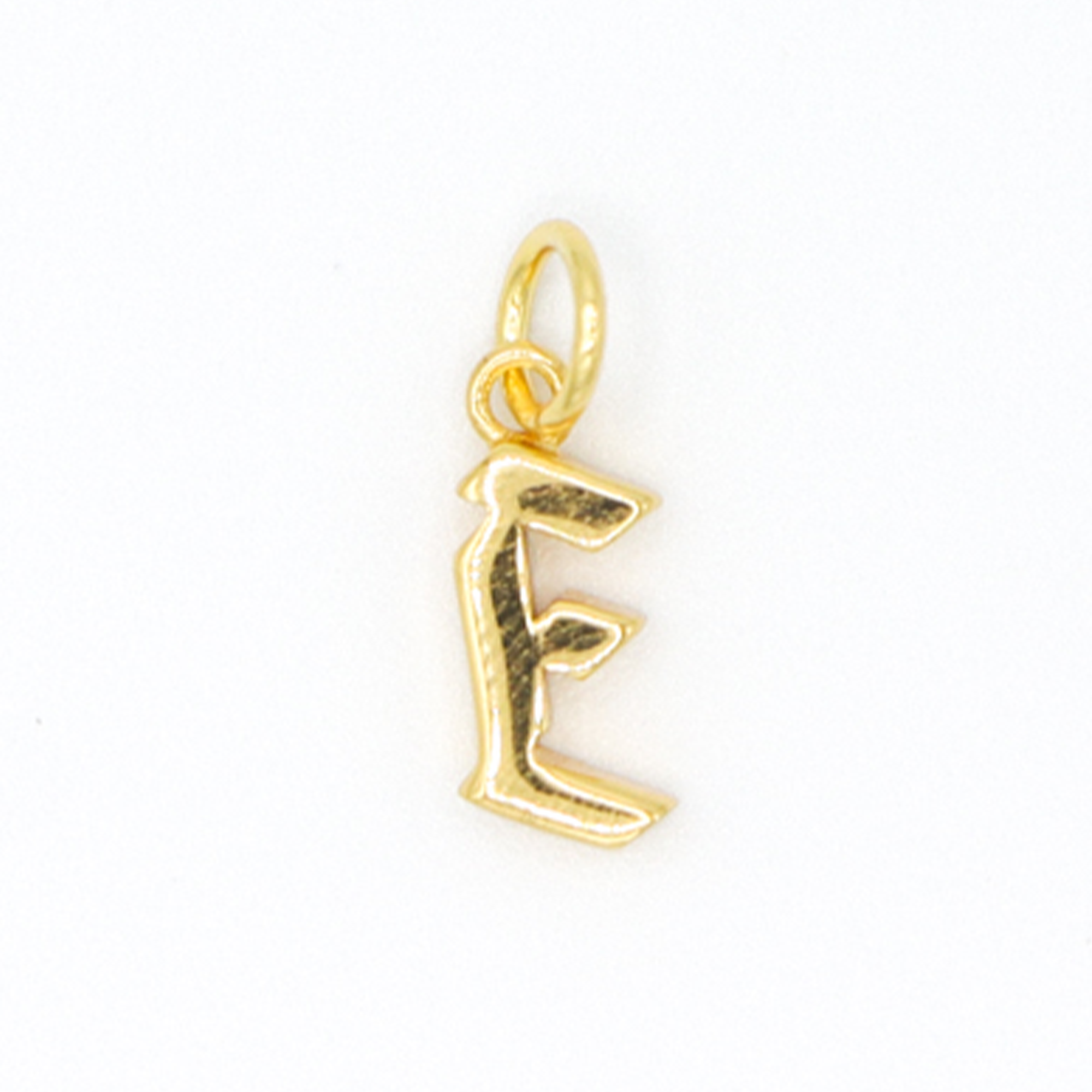 Arial & Old English Letter Charms