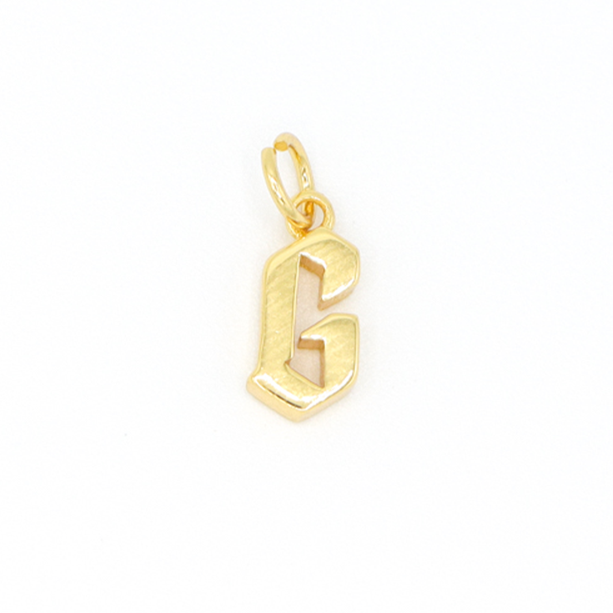 Arial & Old English Letter Charms