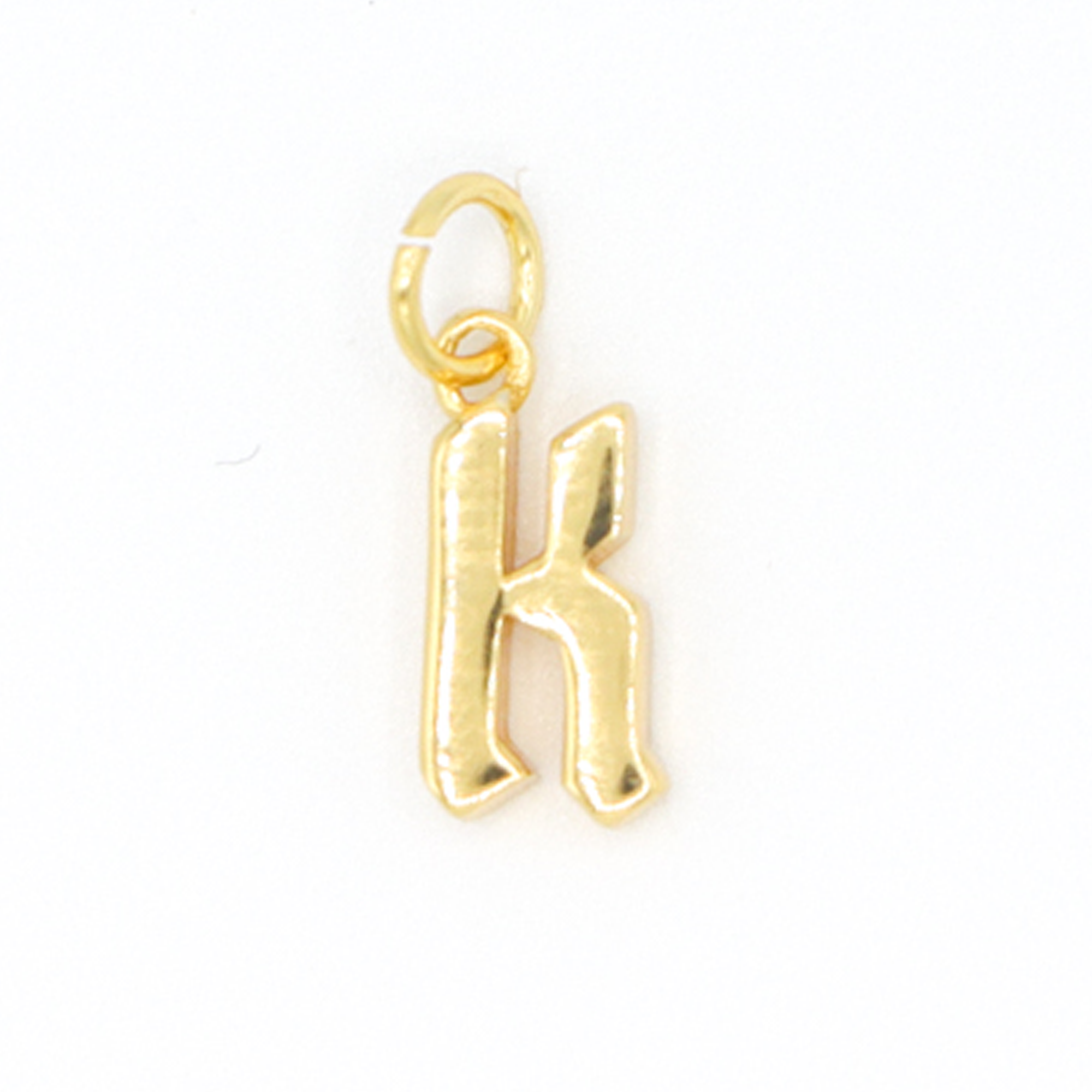 Arial & Old English Letter Charms