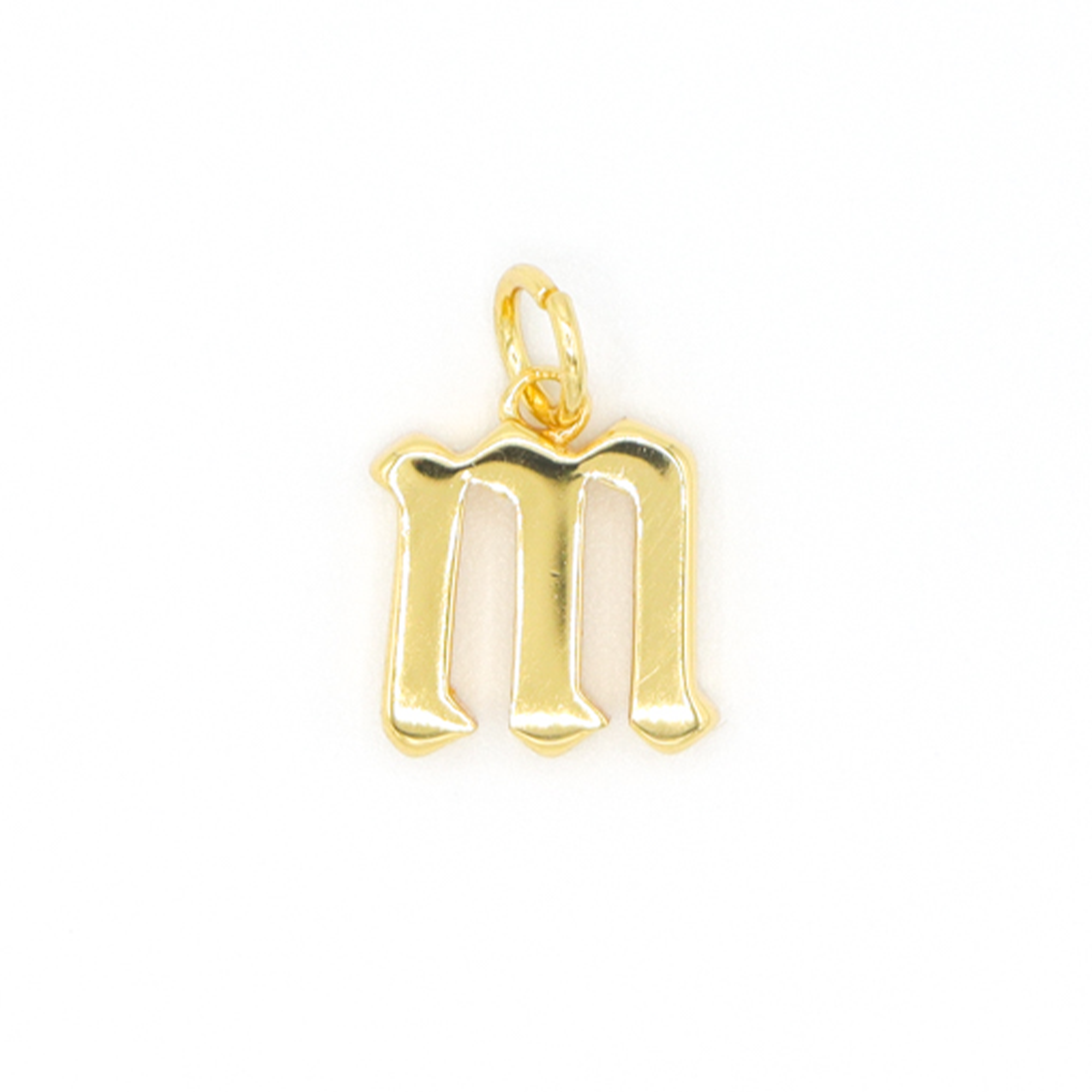 Arial & Old English Letter Charms