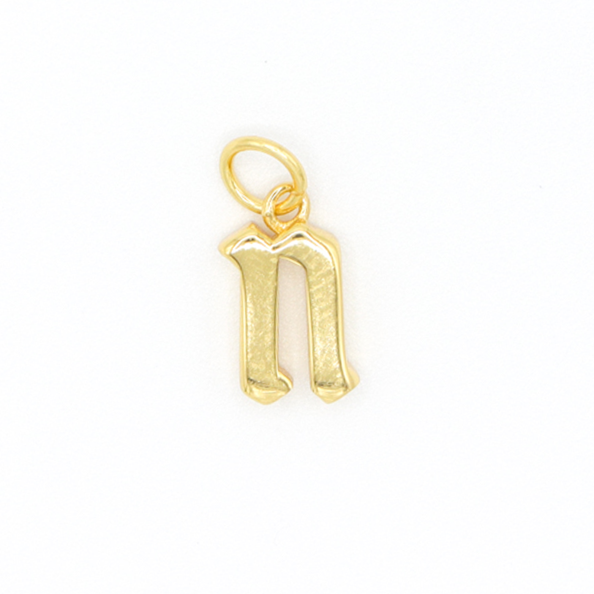 Arial & Old English Letter Charms