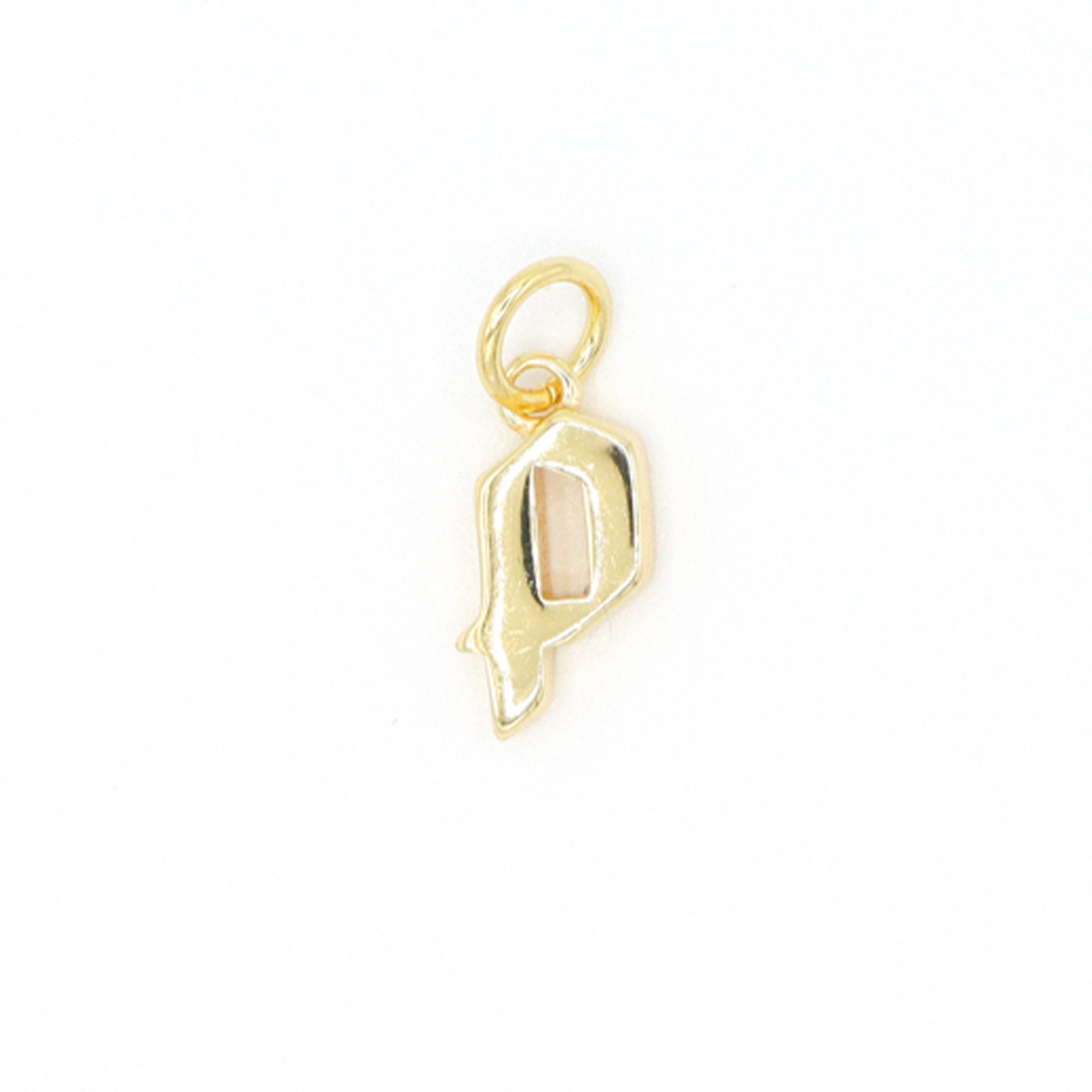 Arial & Old English Letter Charms