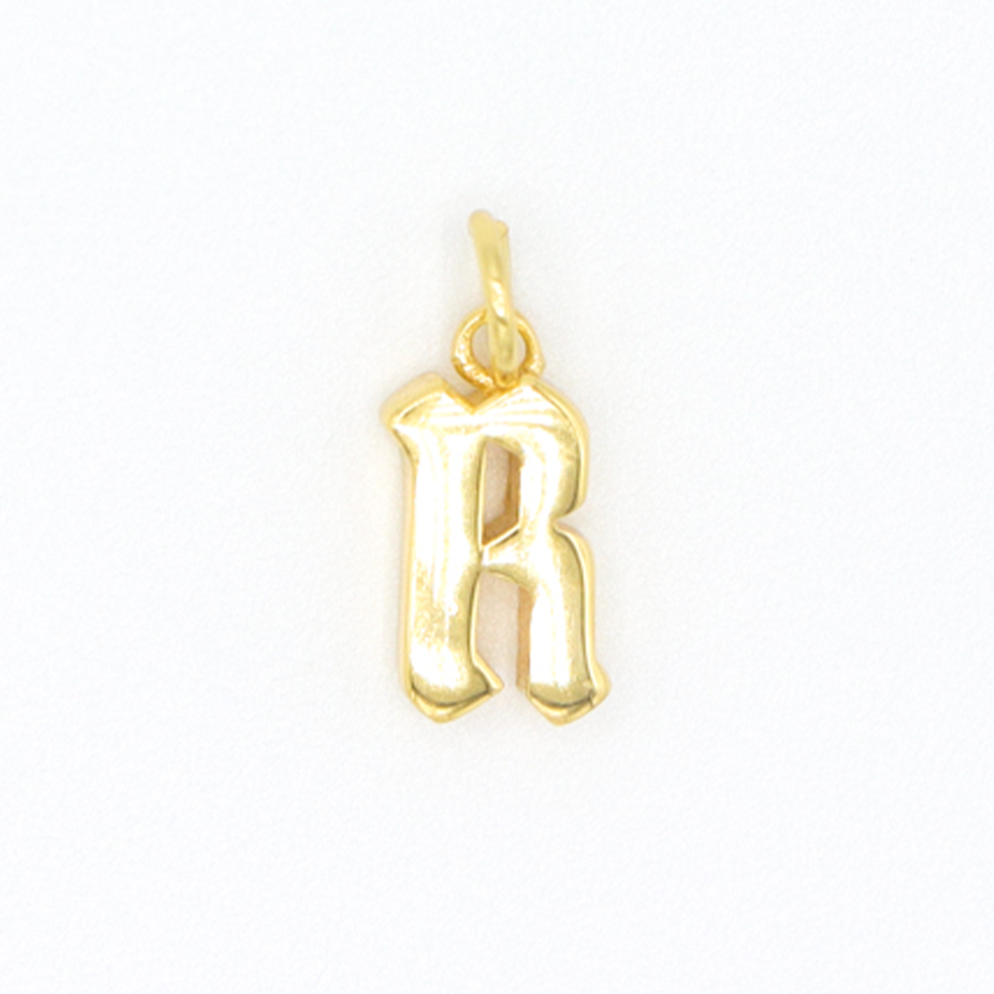 Arial & Old English Letter Charms