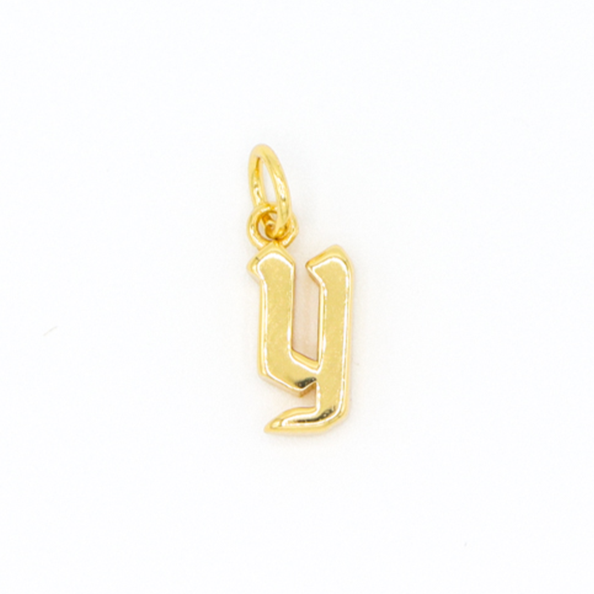 Arial & Old English Letter Charms