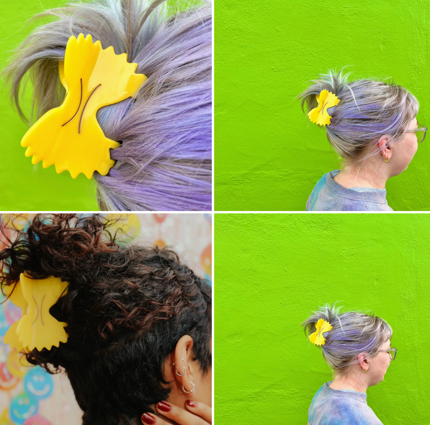 Farfalle Pasta Hair Claw