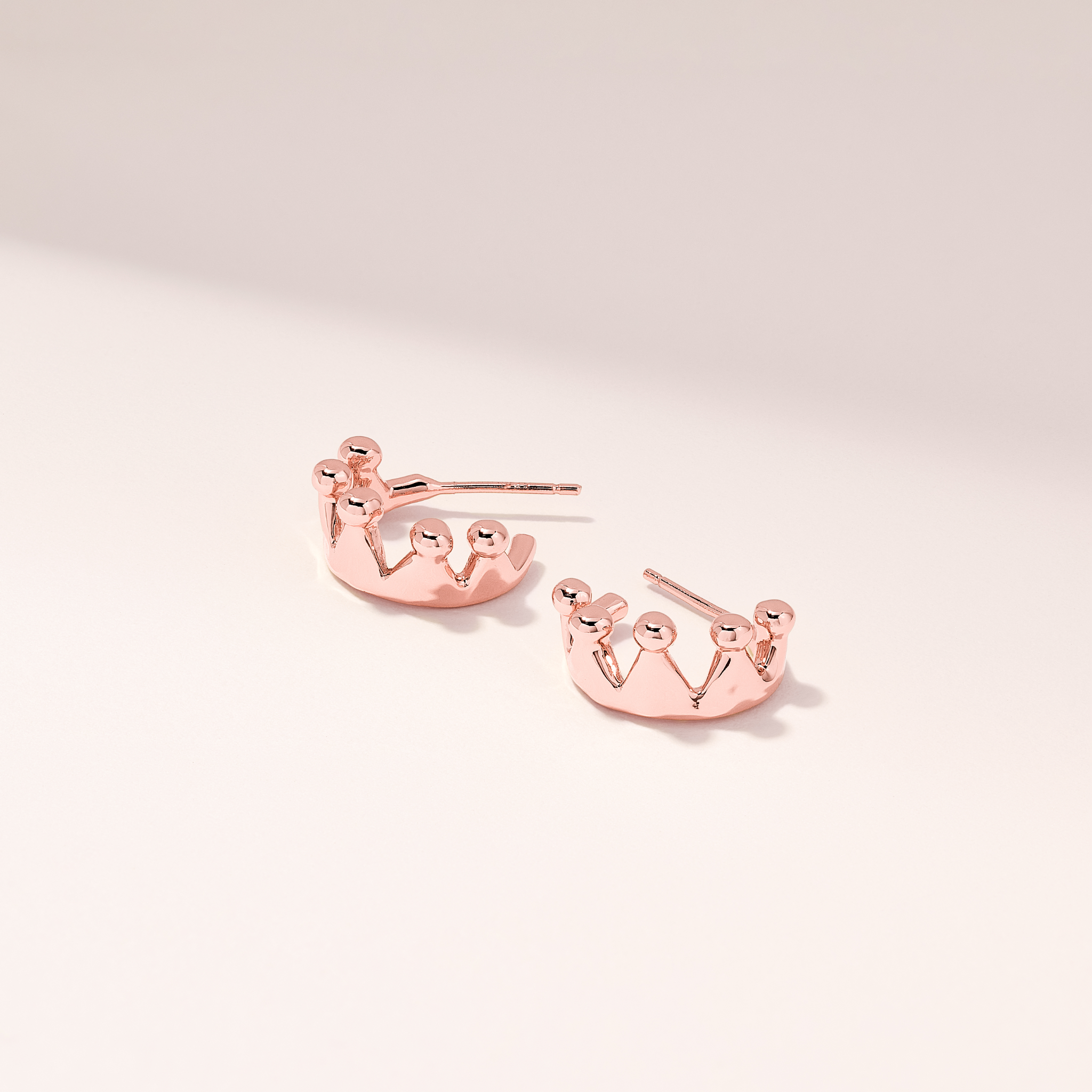 Mini Crown Earrings
