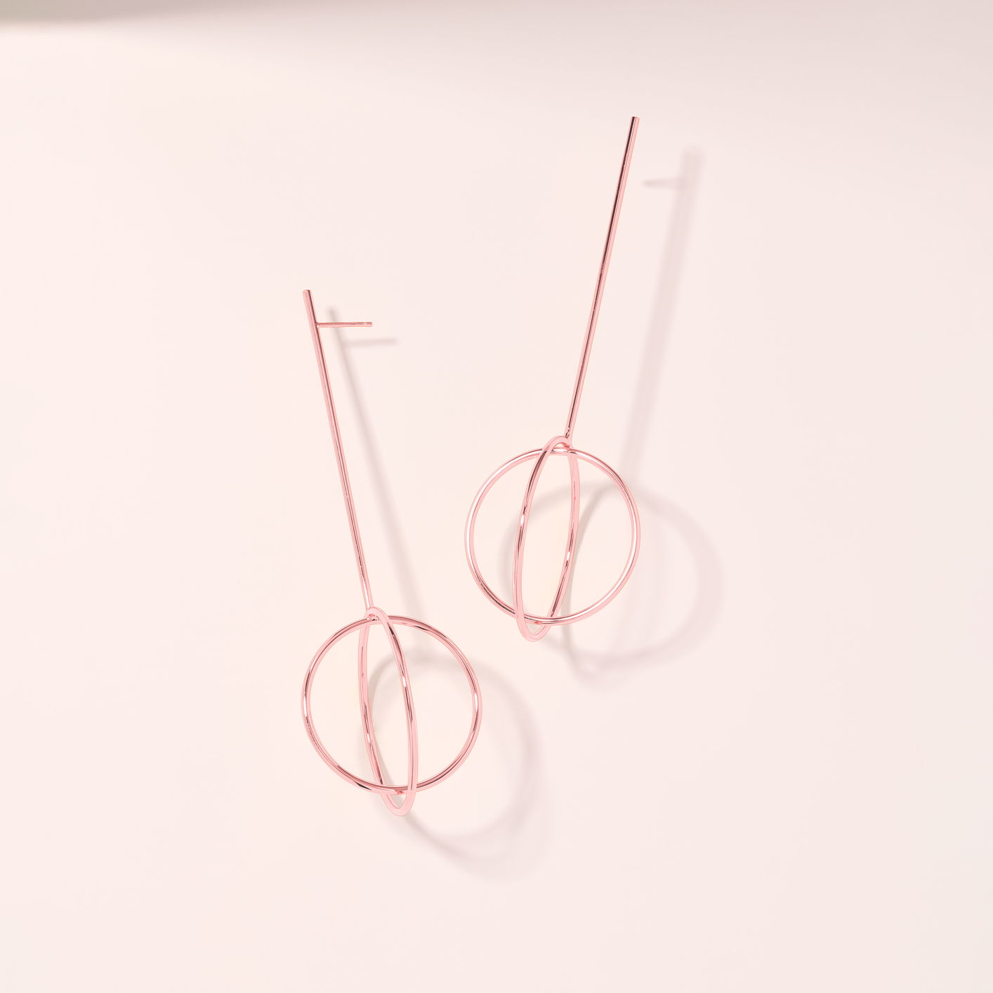 Drop Sphere Earrings