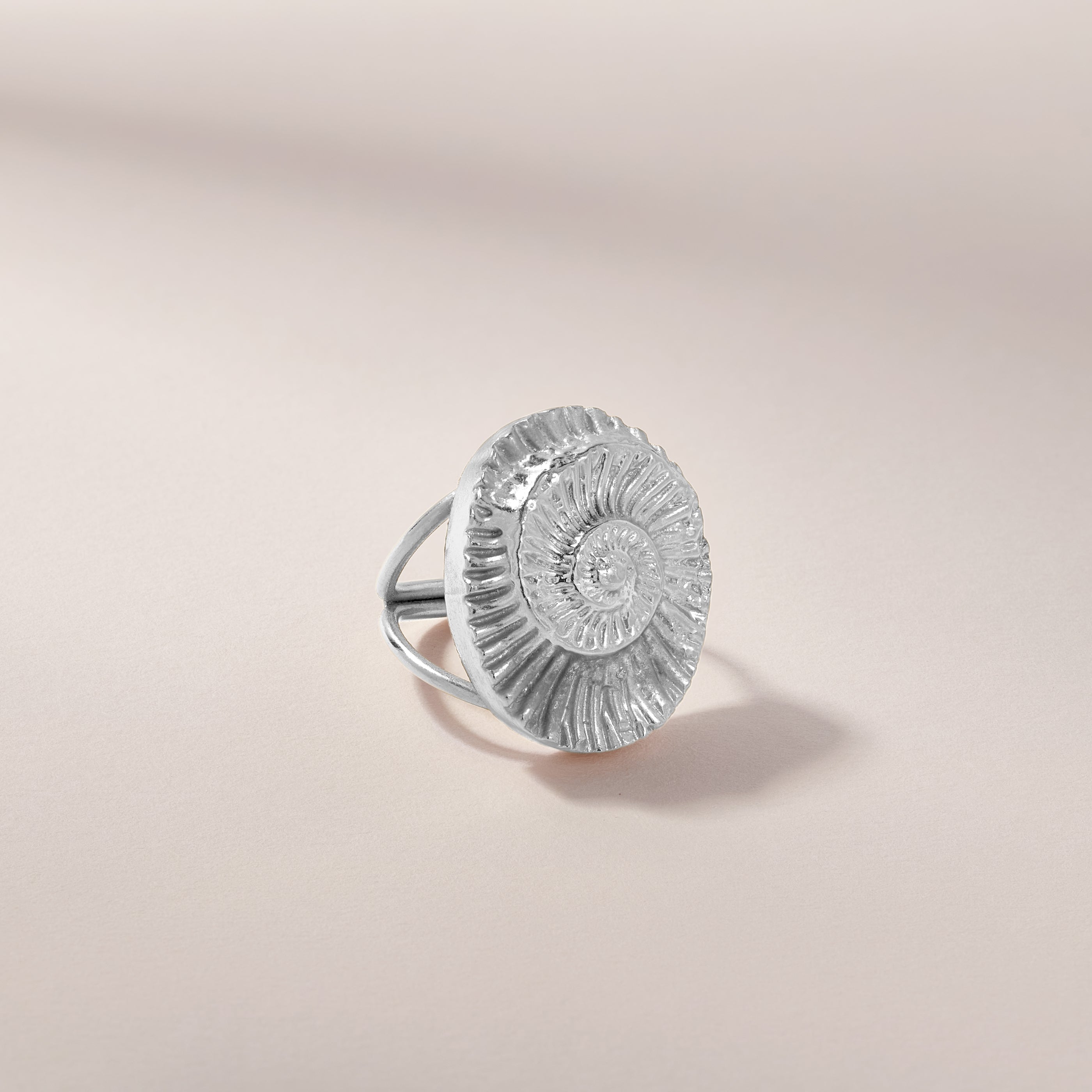 Ammonite Fossil Ring
