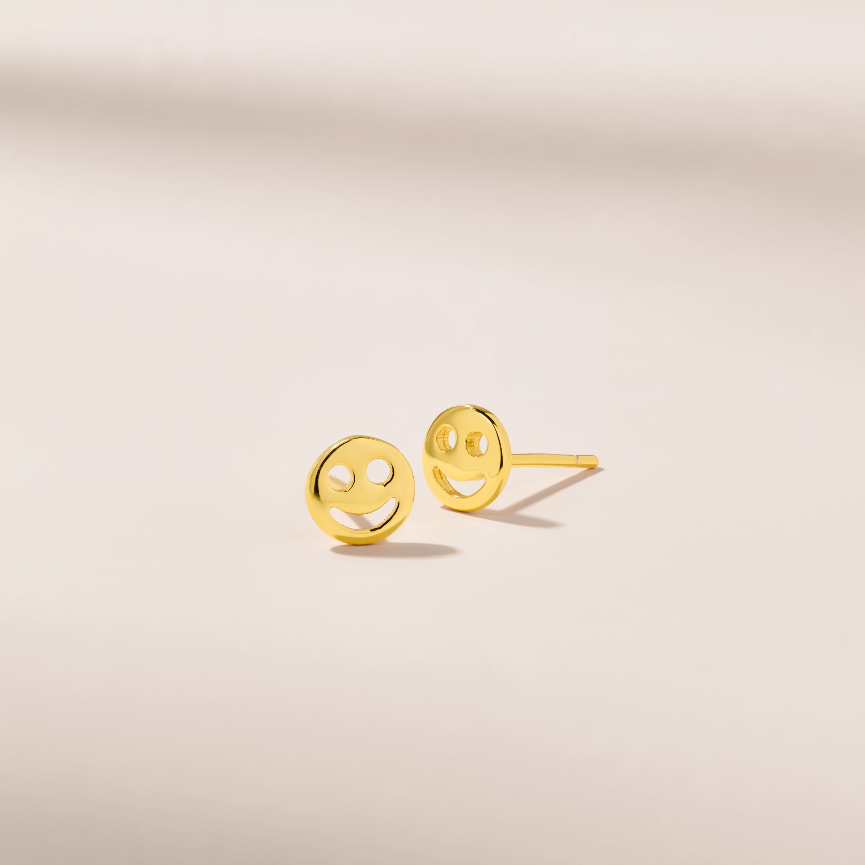 Smiley Face Stud Earrings