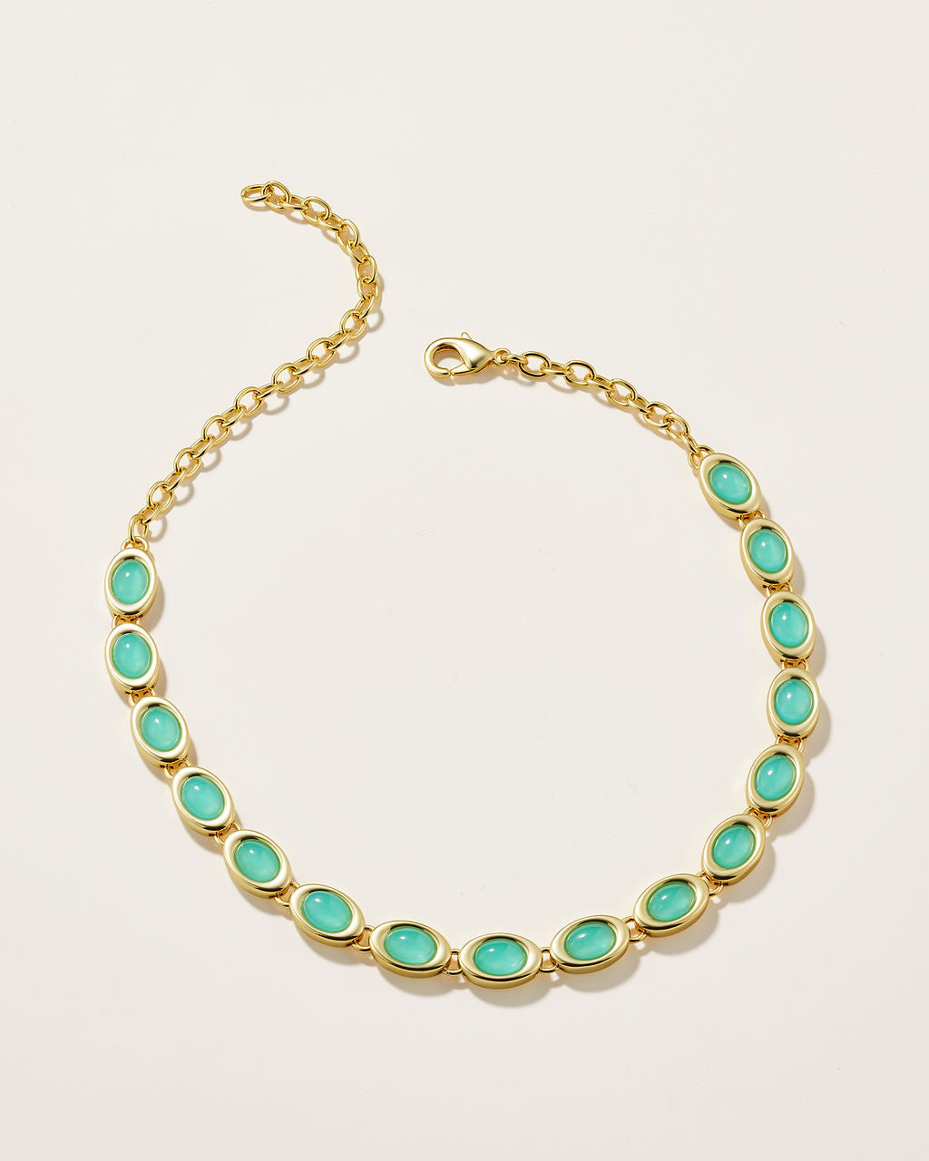 Egg Tennis Necklace