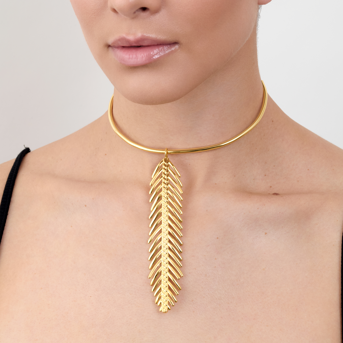 Plume Necklace Nina Berenato Jewelry
