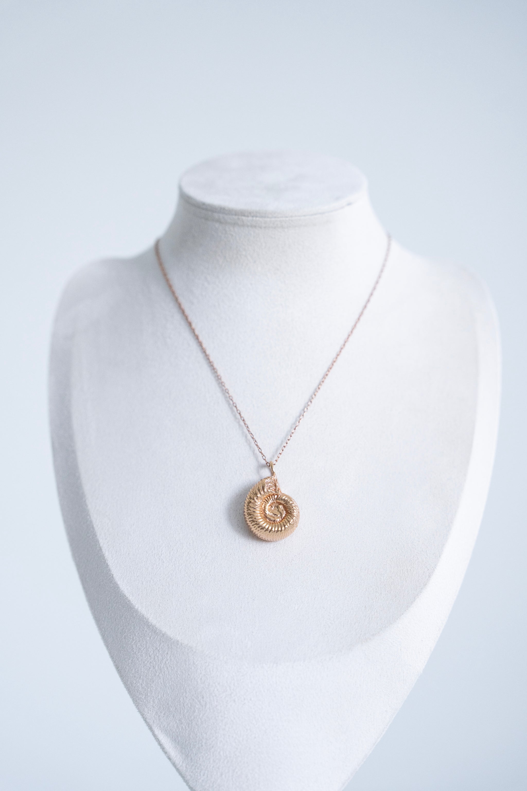 012 Medium Ammonite Necklace - Sample
