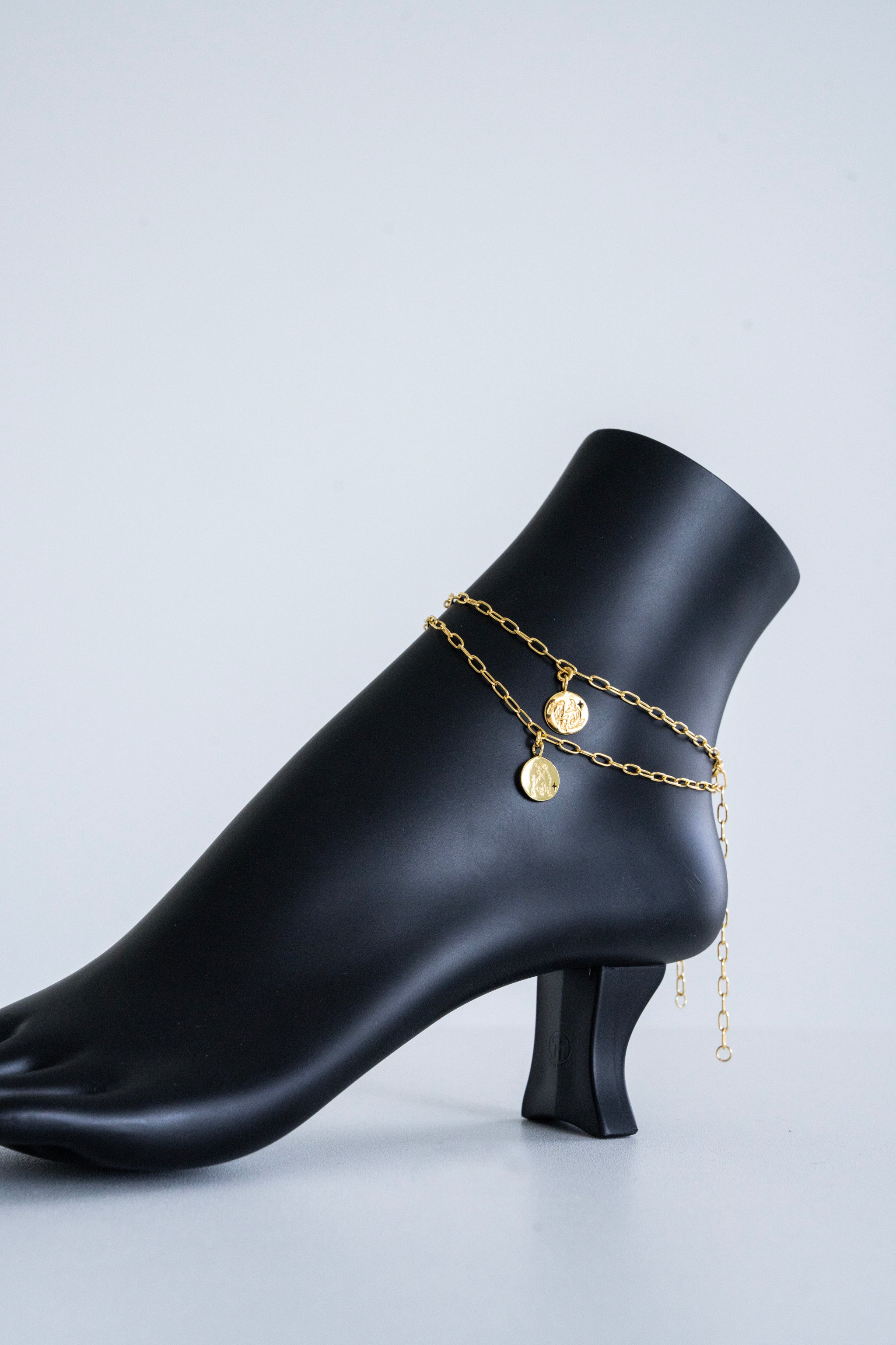 056 Zodiac Charm Anklet