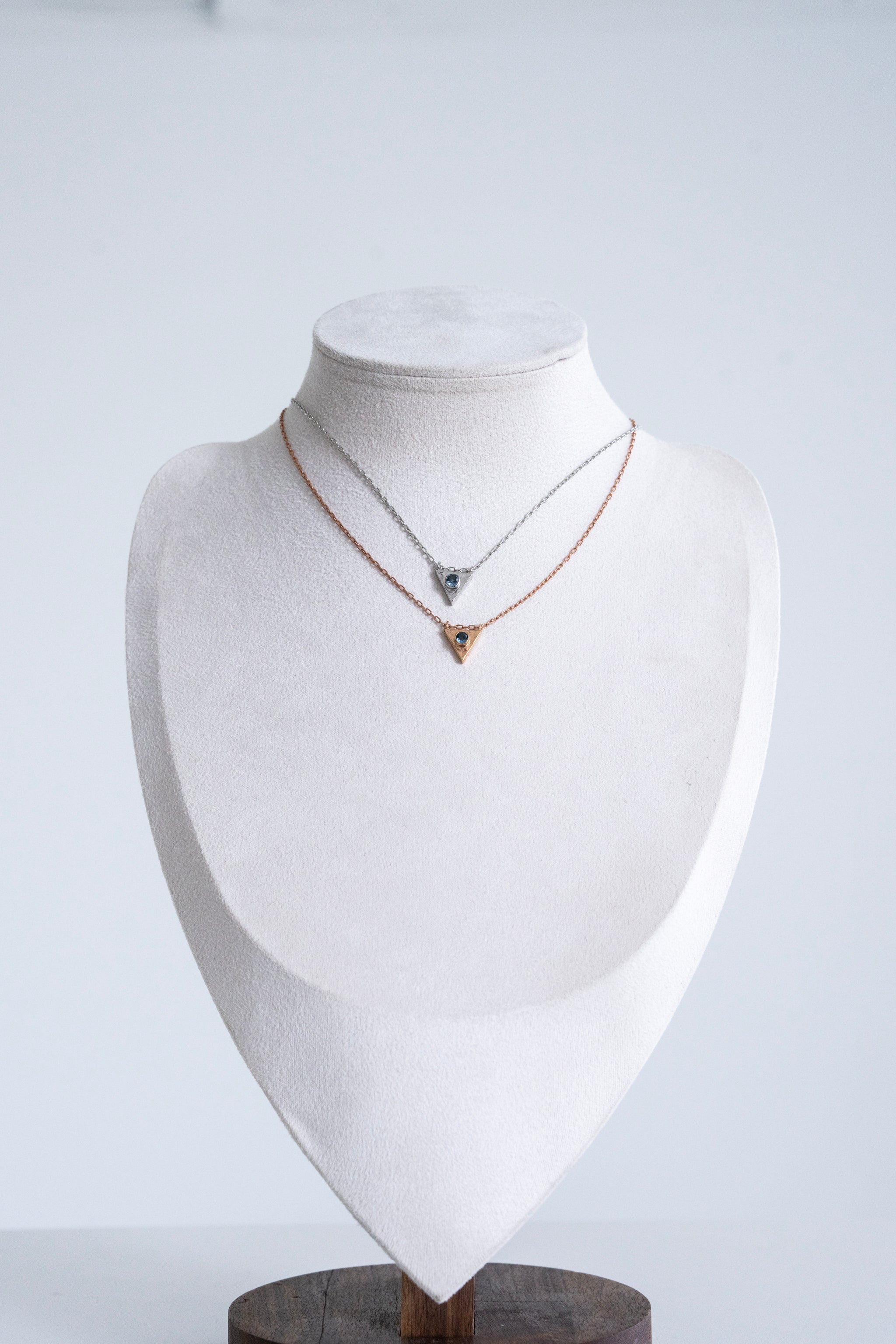 062 Birthstone Necklace March- Aquamarine