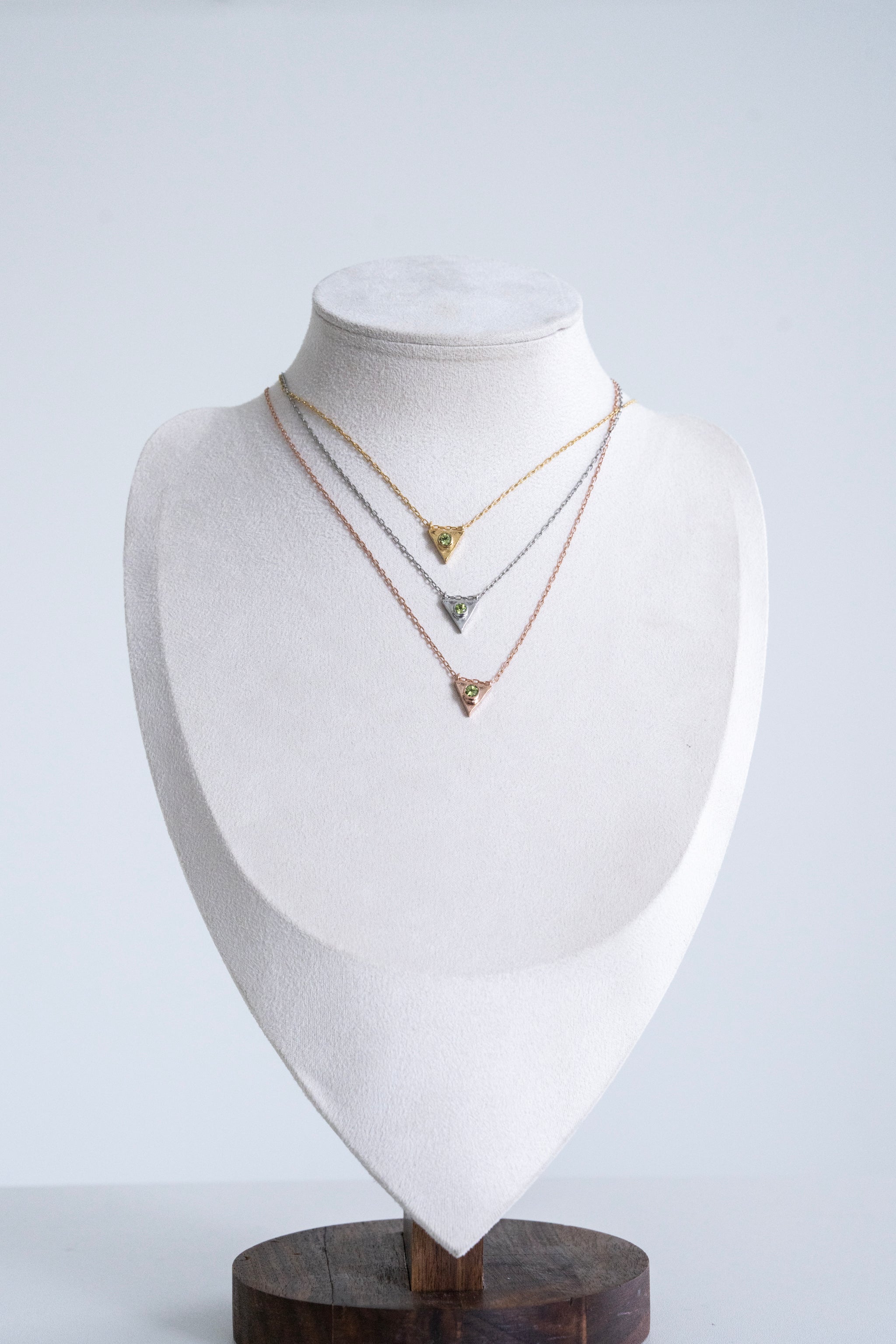 066 Birthstone Necklace August - Peridot