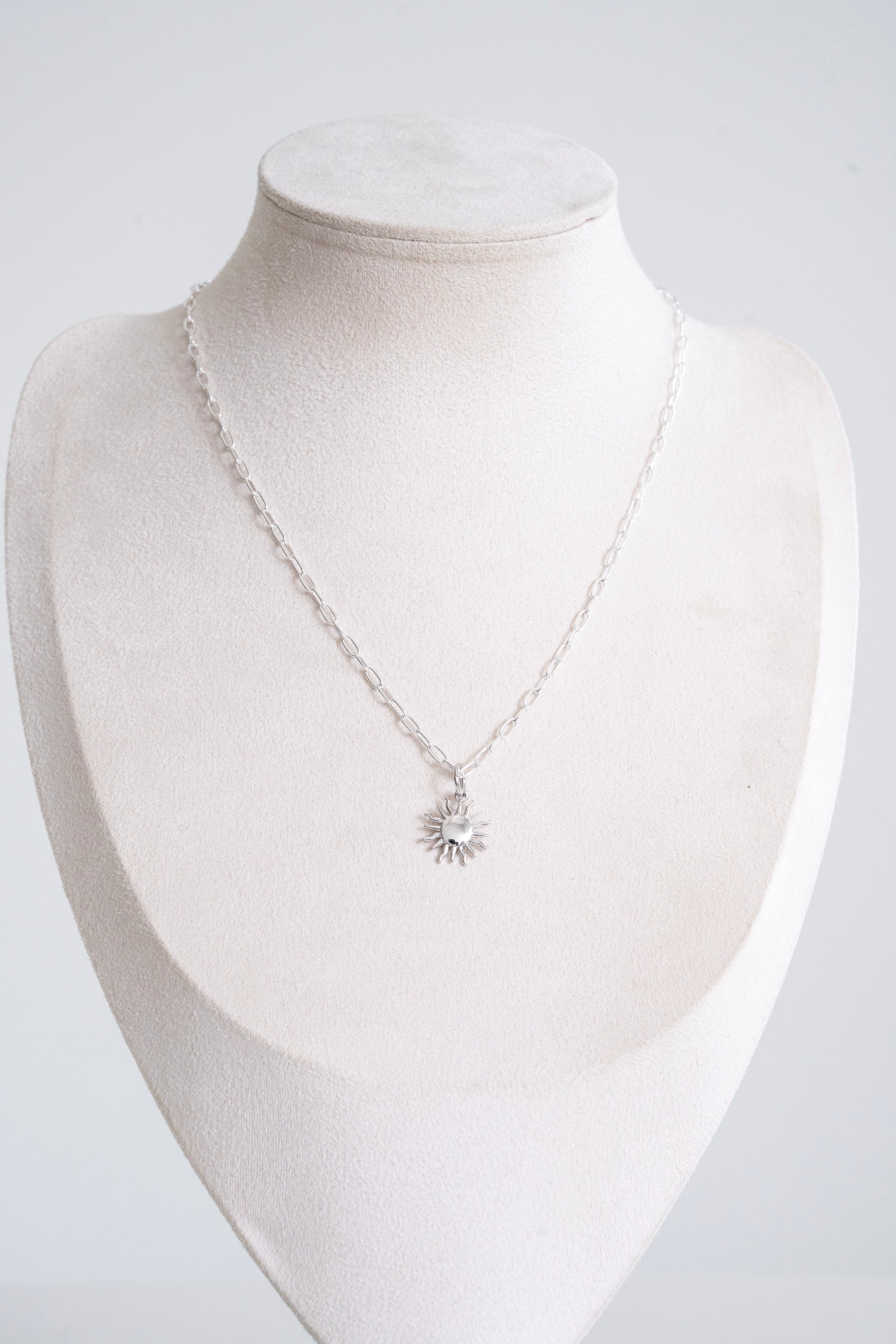 157 Sun Charm Necklace