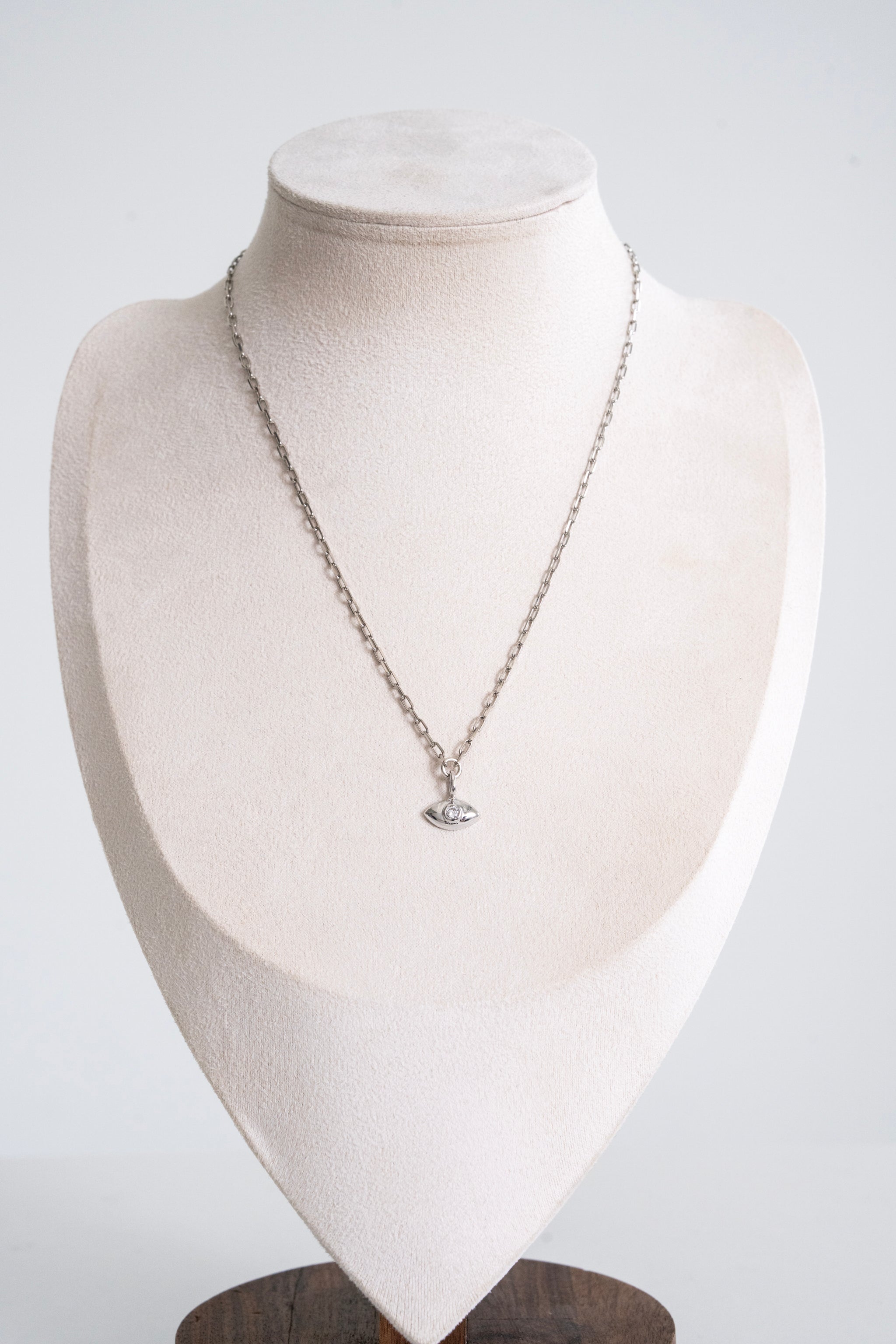 One of a Kind #21 Diamond Eye Necklace