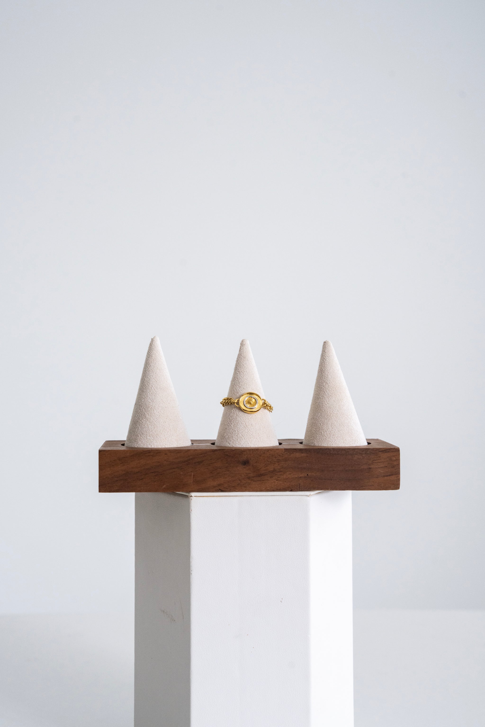 One of a Kind #42 Evil Eye Chain Ring