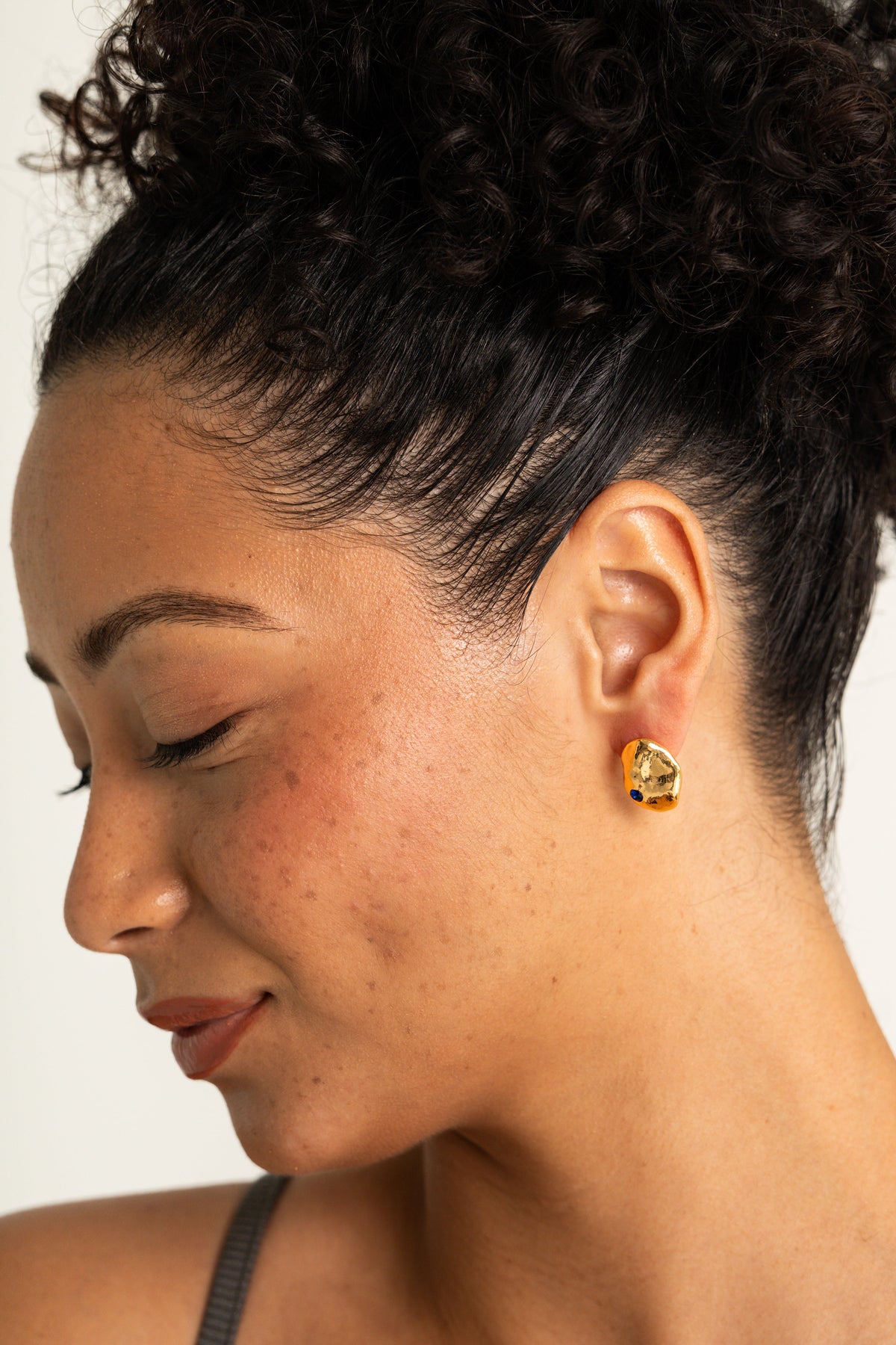Pebble Stud Earrings