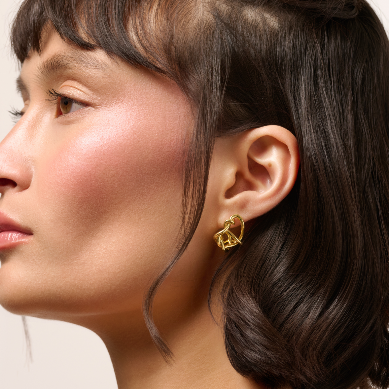Imperfect Knot Earring