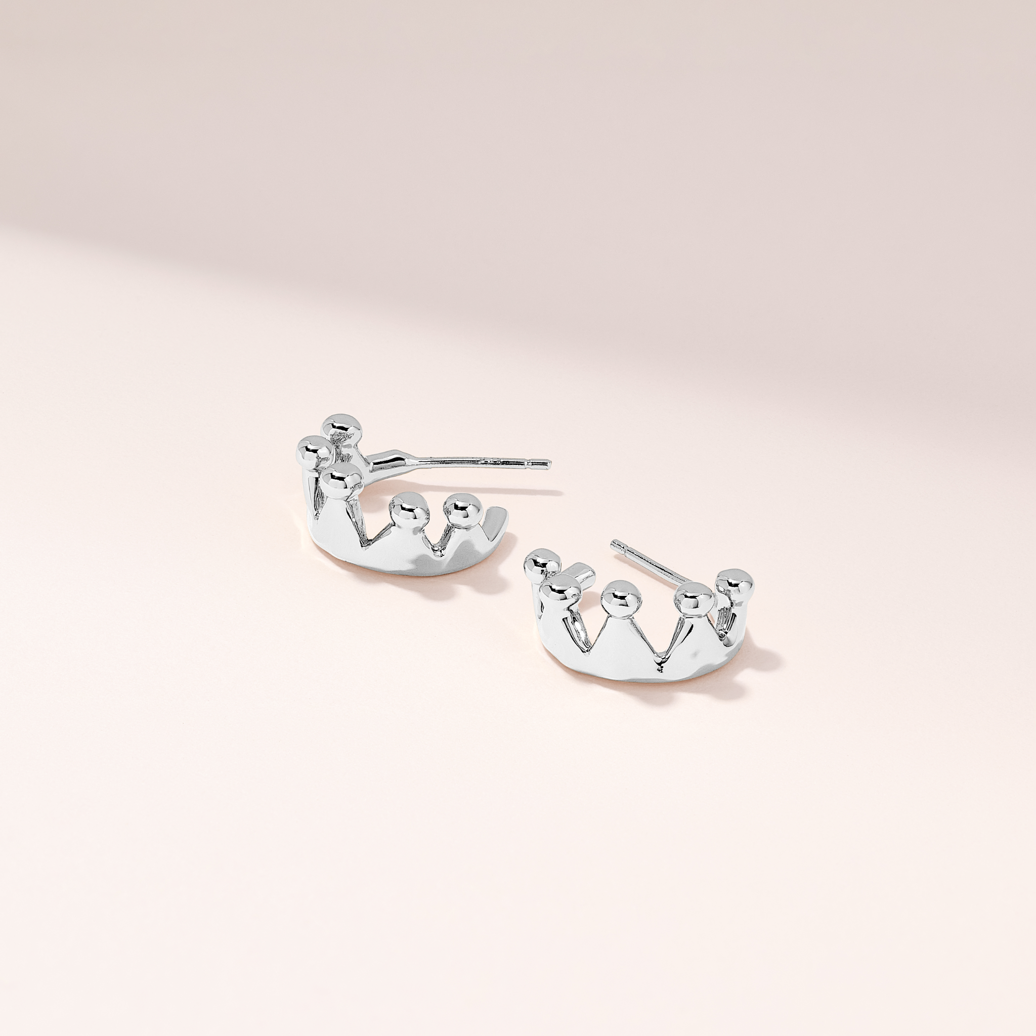 Mini Crown Earrings
