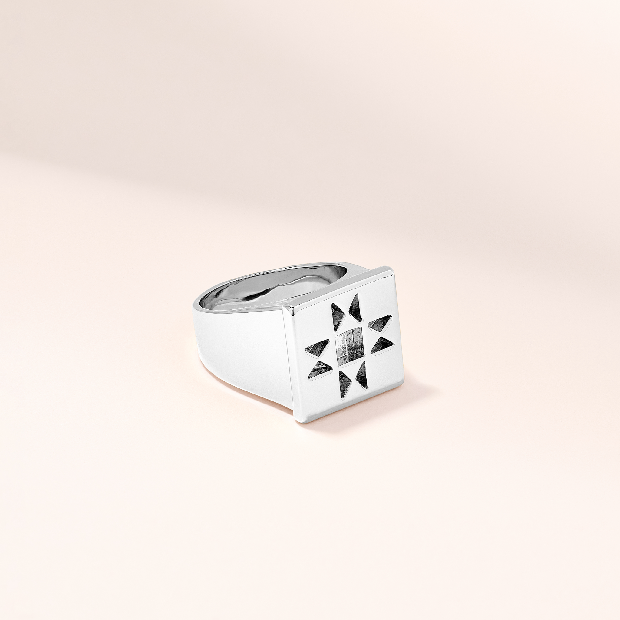 Oberlin Star Signet Ring