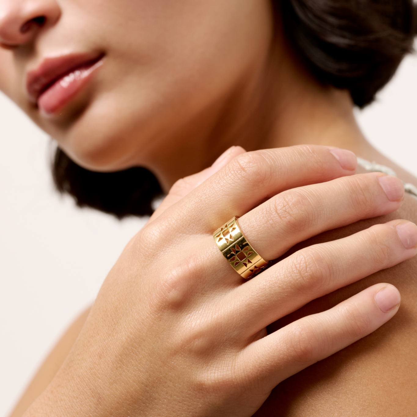Patchwork Ring Band