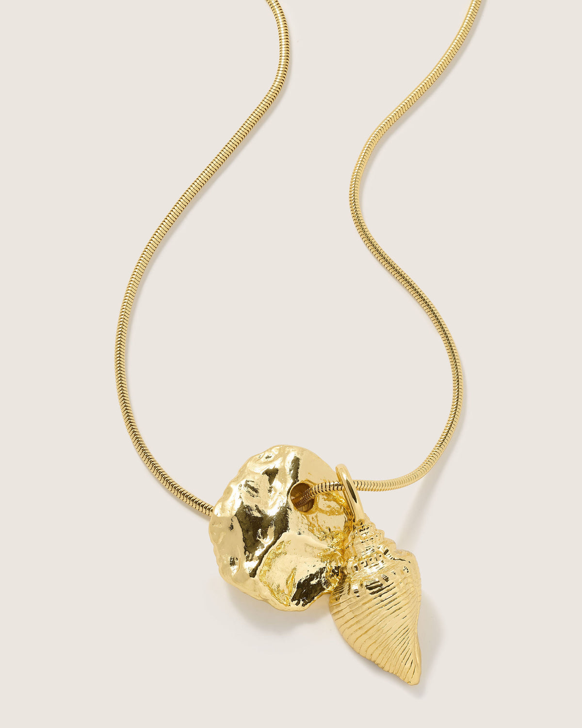 Whisper & Hag Stone Necklace