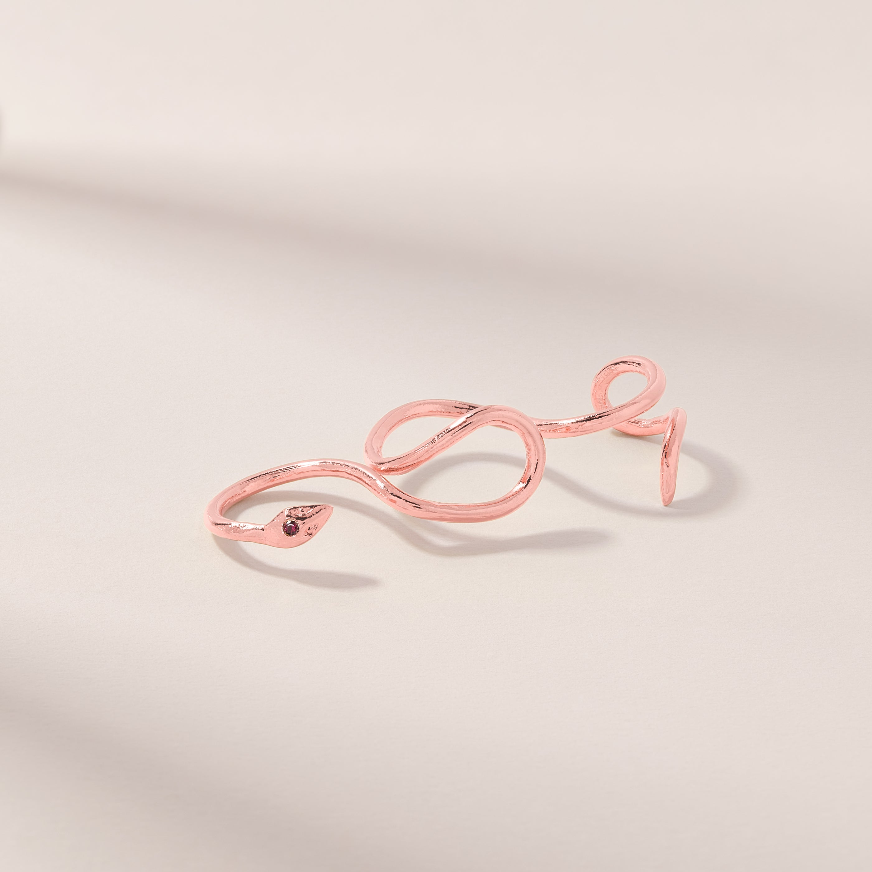 Slithering Serpent 3 Fingers Ring