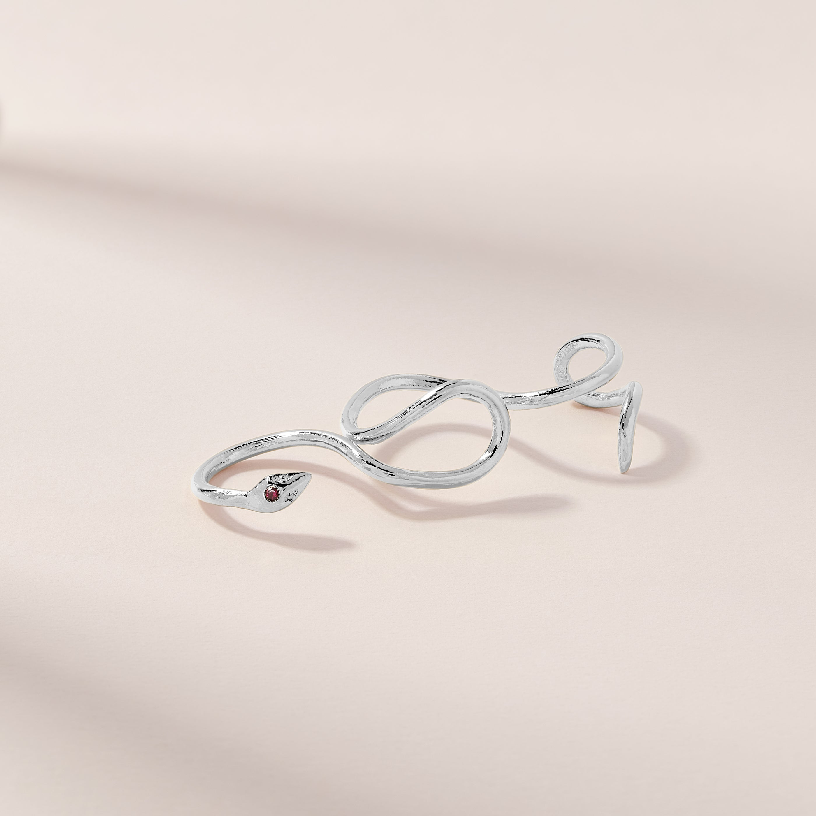 Slithering Serpent 3 Fingers Ring
