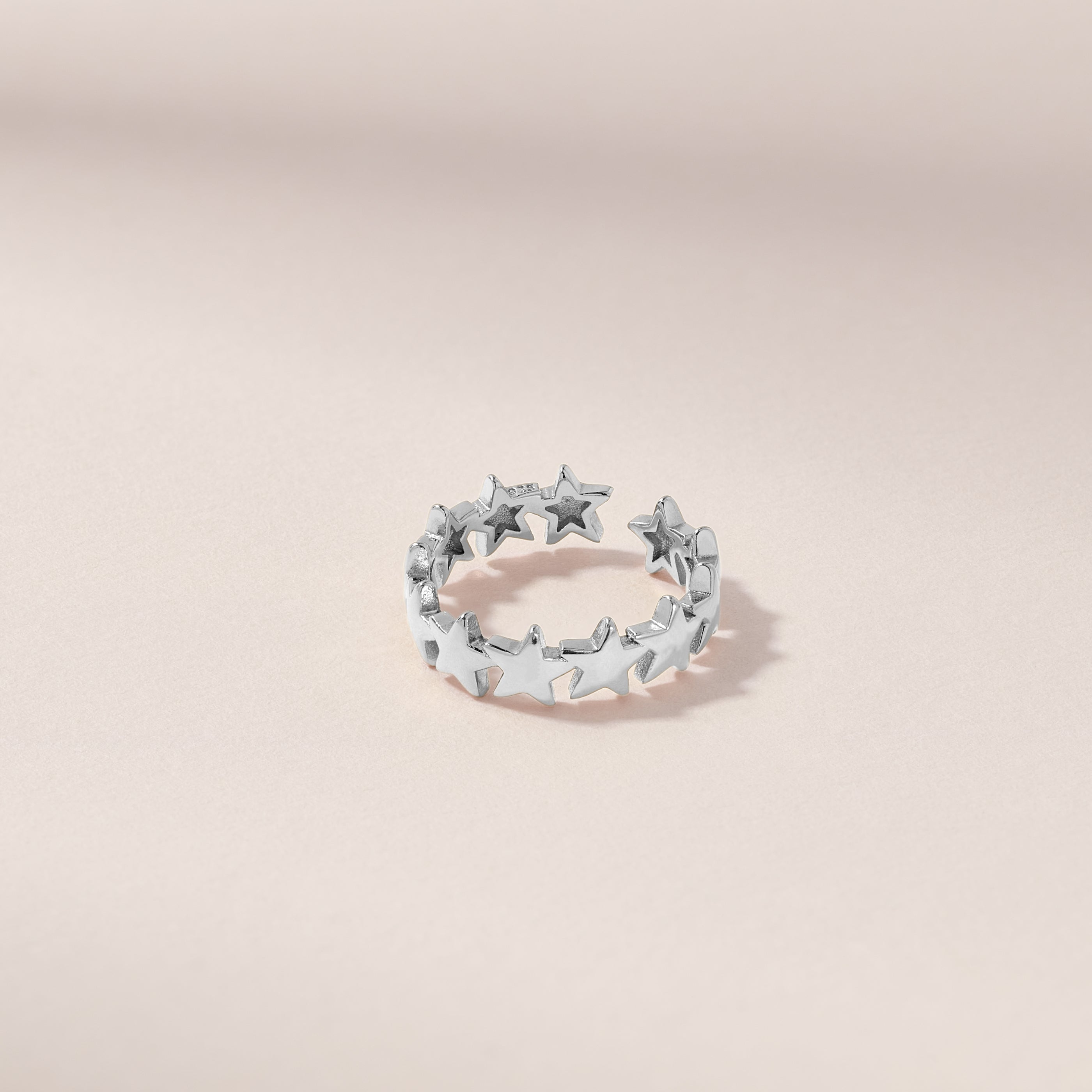 Star Adjustable Midi Ring