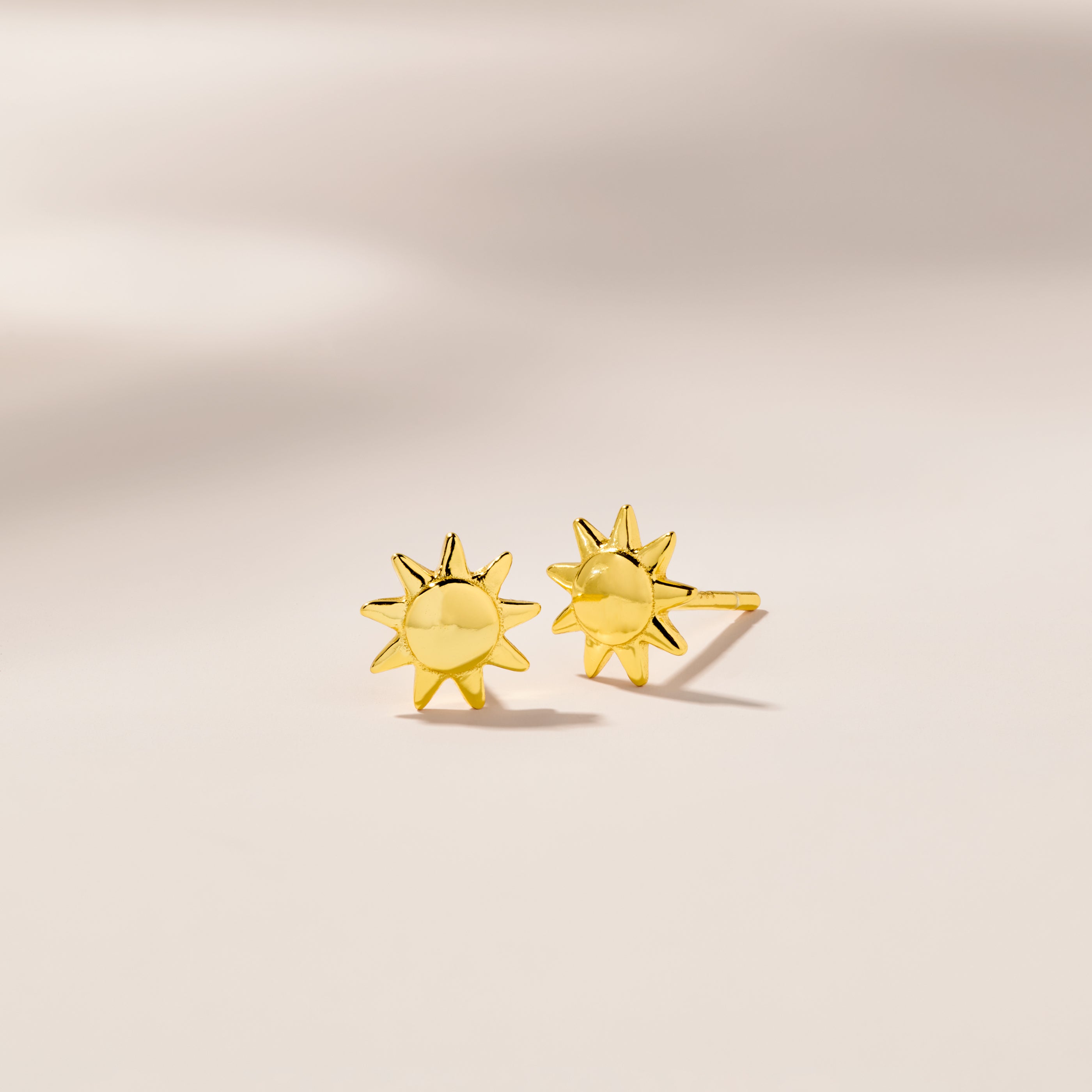 Sun Stud Earrings – Nina Berenato Jewelry