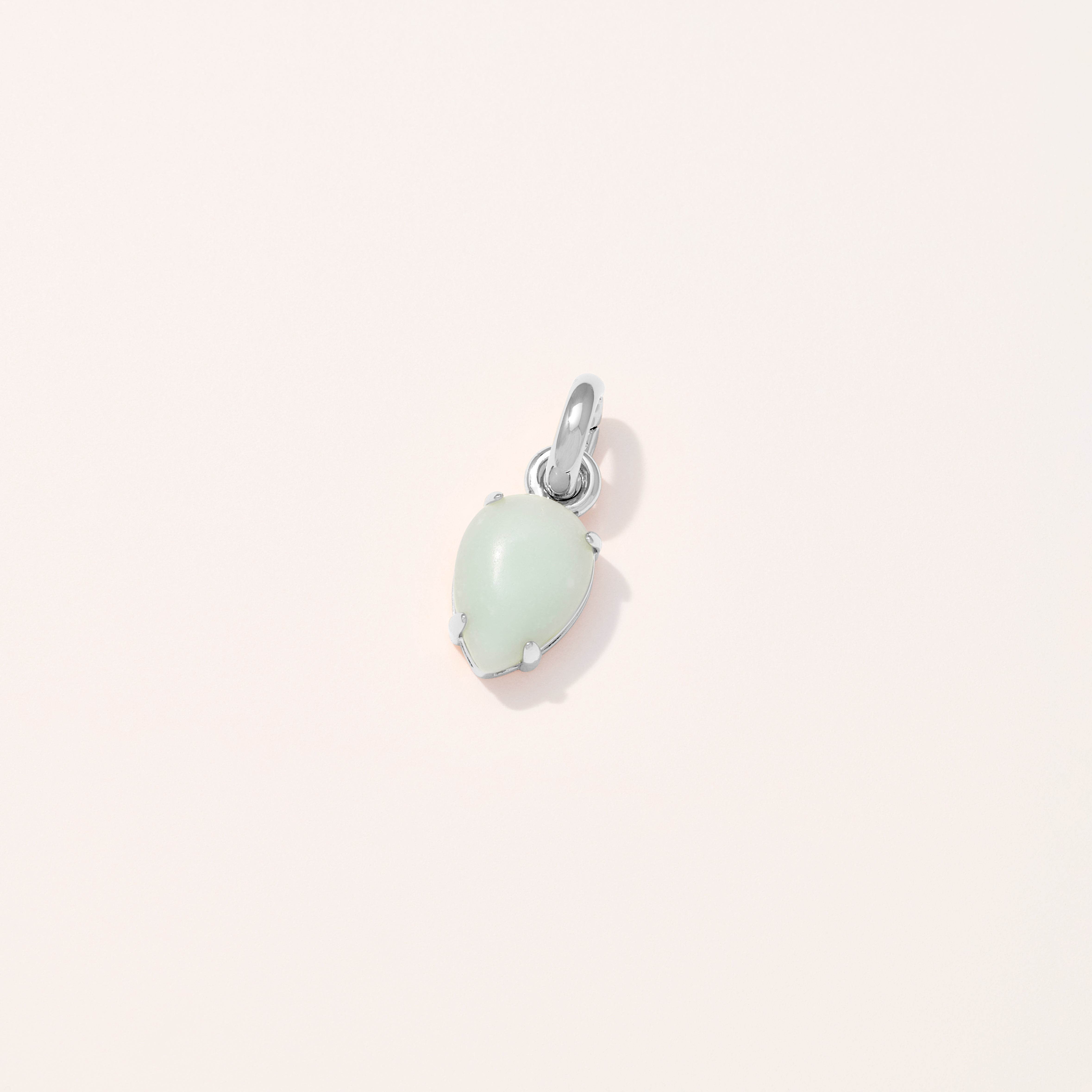 Amazonite Teardrop Charm