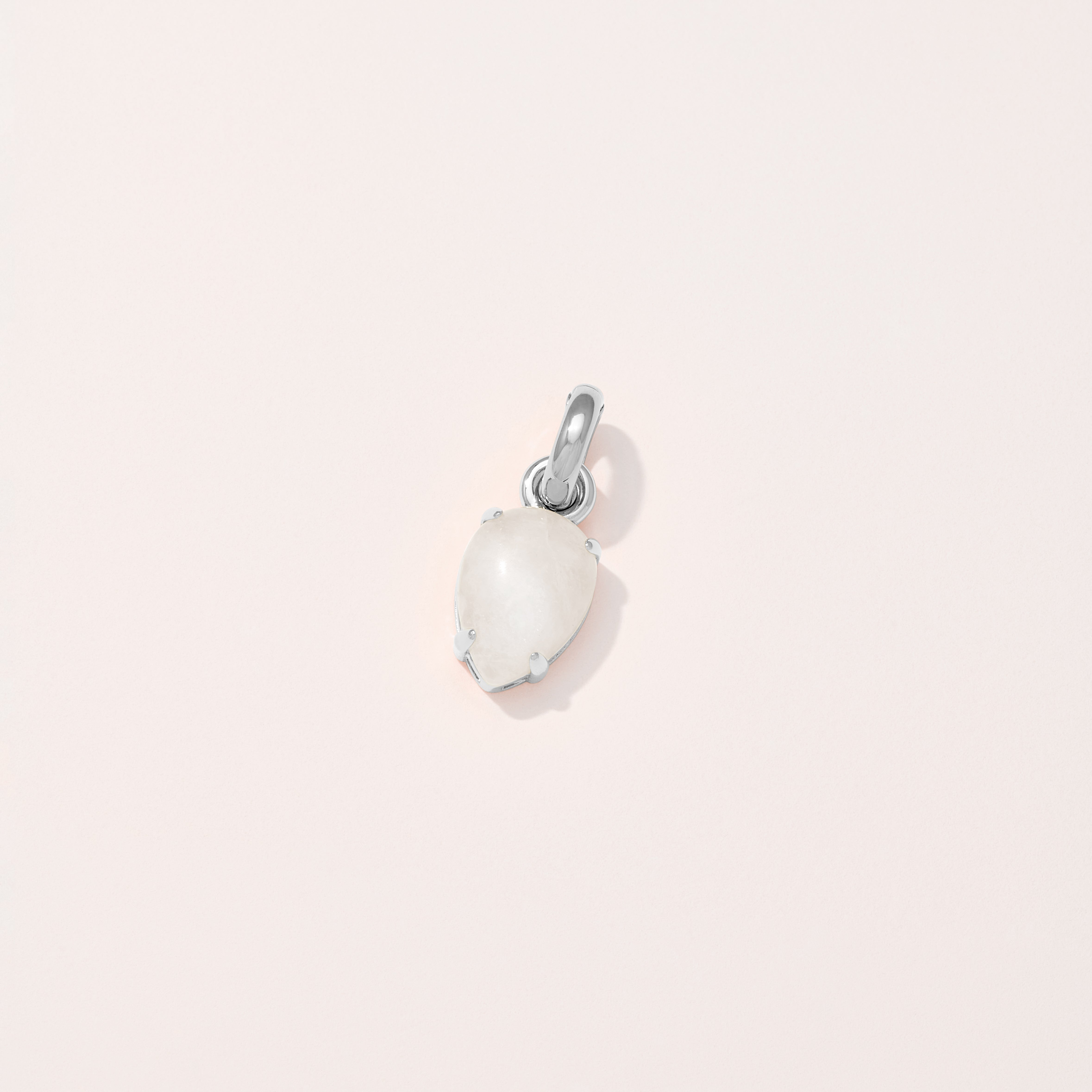 Moonstone Teardrop Charm