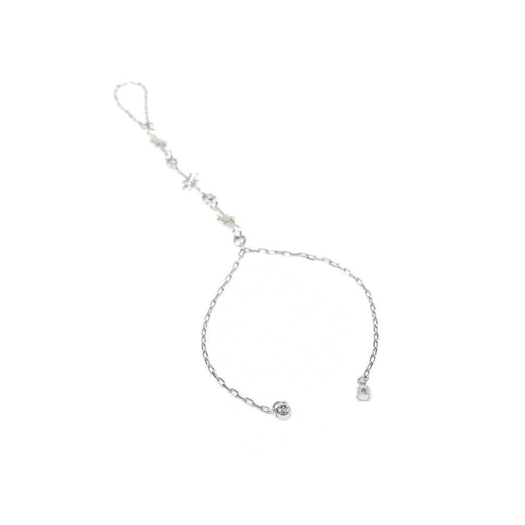 Medium Lock Necklace - Nina Berenato Jewelry White Gold / One Size